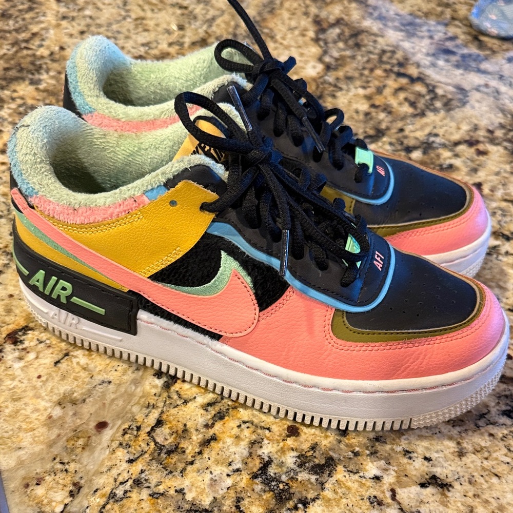 Nike Air Force 1 Multicolor Sneakers